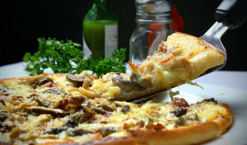 se faire livrer une pizza a Valence